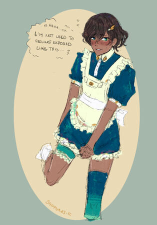 Messy sketch + Almost full body - Effort = 15euro